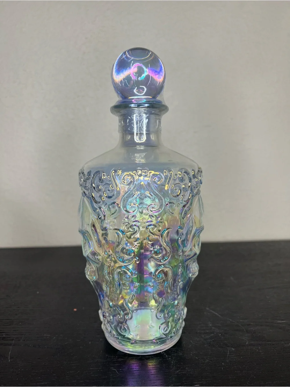 NEW Target Bullseyes Playground Halloween 2026 Iridescent Glass Skull Decanter